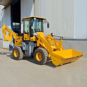 China 16 MPa Hydraulic Mini Shovel Plate Backhoe Loader with CHAOSHUN Hydraulic Cylinder factory
