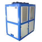 580L Refrigerated Reciprocating Water Cooled Water Chiller For Electroplating
