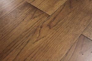 China Distressed Hickory Engineered Hardwood Flooring With Popular Stained In USA factory