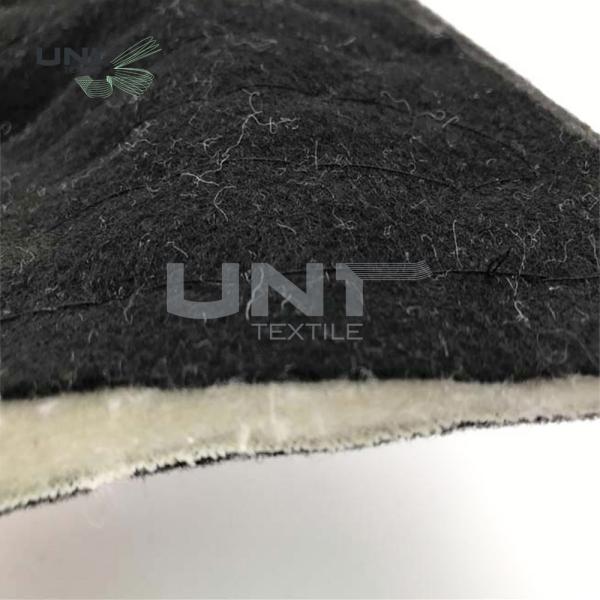 Men"s Wear Foam Sewing Shoulder Pads Black For Apparel Industry