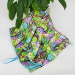 Customized Sublimation Digital Print Microfiber RPET Suede Beach Towel Sand