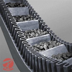 China Strong Adhesion Rubber Multi Ply Textile Corrugated Sidewall Conveyor Belt factory