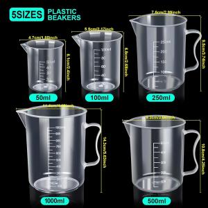 Plastic Graduated Cylinders& Plastic Beakers, Plastic Graduated Cylinders 10ml