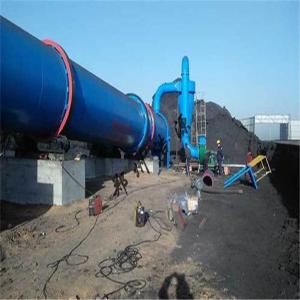 China Rotary 30kw 20t/H Sawdust Dryer Machine For Pig Manure factory
