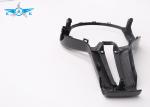 Black High Precision CNC Auto Parts , Carbon Fiber CNC Machine Automotive Parts