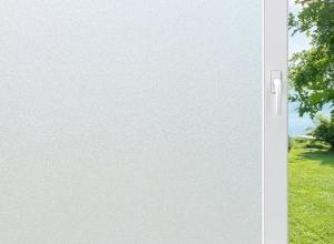 China White Frosted Tempered Glass Laminated Safety Glass Square With Smooth Flat Edges factory