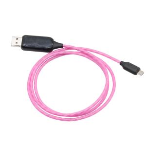 Usb Led Light Charging Data Cable Type c Micro Ios luminous streamer magnetic