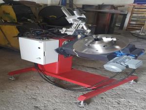 China 2 Axes Excavator Grab Rotary Welding Positioners 2000KG 250mm factory