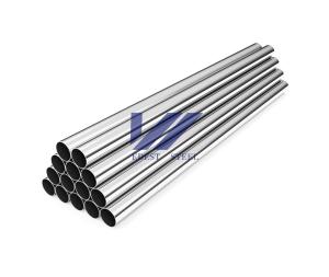 China Polished Bright Brushed Surface Stainless Steel Welded Pipe For Architectural Decoration factory