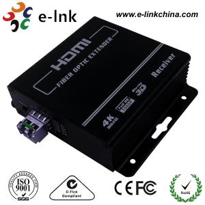 China LC Connector HDMI Over Fiber Optic Extender , Hdmi To Cat5 / Cat6 Extender Converter factory
