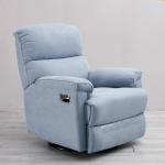 BN Modern Minimalist Single Fabric Chair Sofa Recliner Living Room Sofa Chair