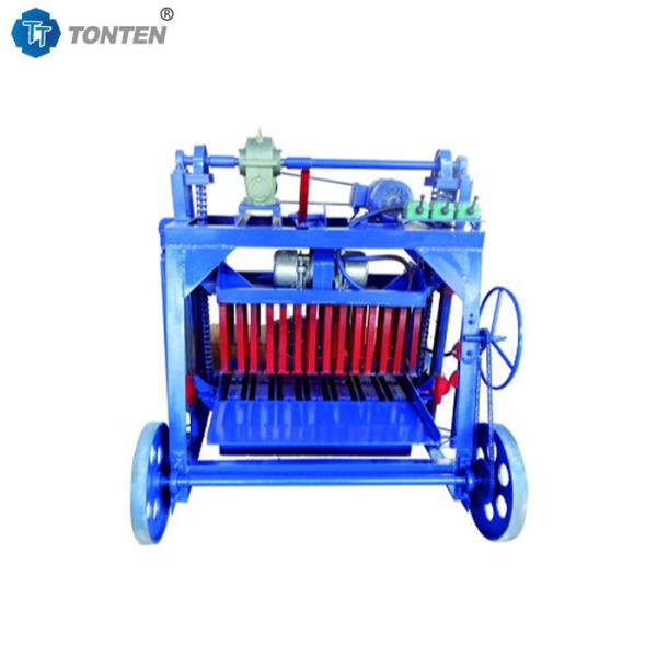 China Large Building Brick Making Machine Movable Hollow Block Molding Machine factory