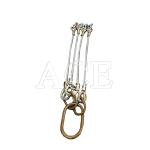 DNV 2.7-1 Standard Steel Wire Rope Sling 5 Legs Lifting Eye Type Reversed Eye