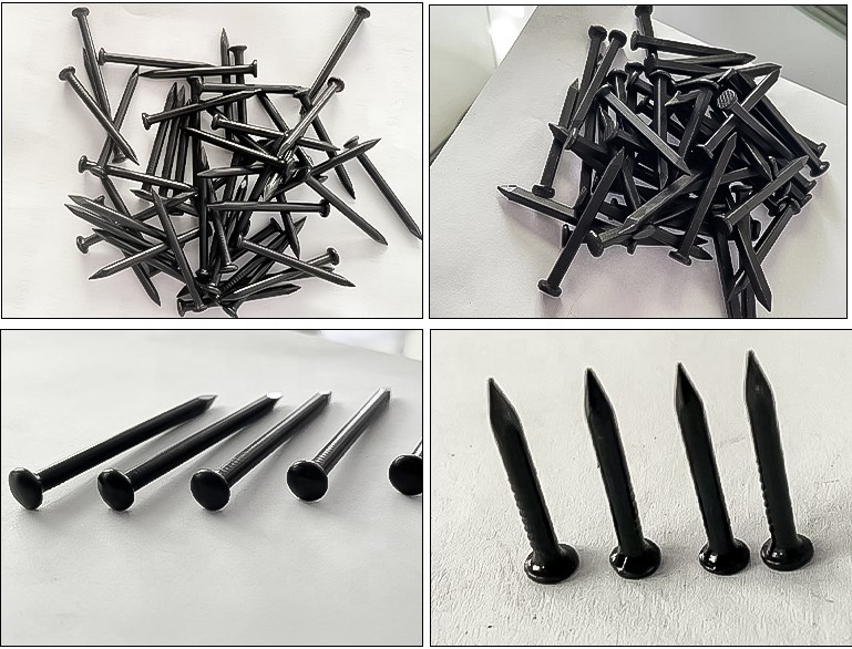 Metal Black Coated Concrete Nail strong Rust-Resistant Concrete Nail