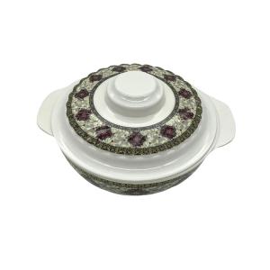 China ODM Restaurant Noodle Bowl Imitation Porcelain Melamine Noodle Bowl FDA factory
