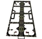 Customized easy installation&ultra-thin 500x1000 die casting outdoor P3.91