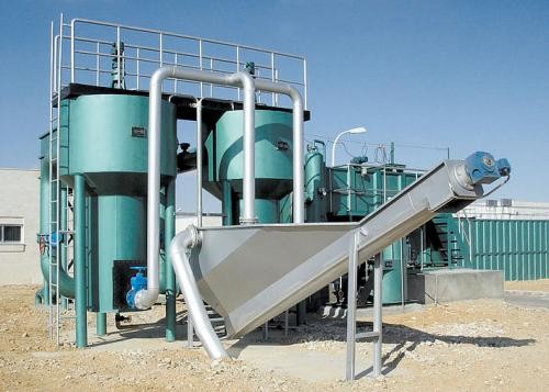 Shaftless Screw Desanding Equipment Grit Water Separator