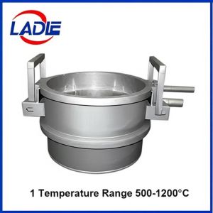 Compact Ladle Preheater with 1.6*1*2.8m Design and Up To 50 Tons Heating