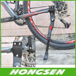 China Adjustable metal bicycle kickstand for bikes/Bicycle aluminum rack factory