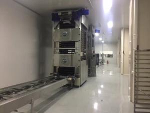 China CE Food Production Line Pan Buffer factory
