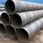Seam Spiral Welded Steel Pipe 20mm Thick Ssaw 609 Mm Carbon Helical