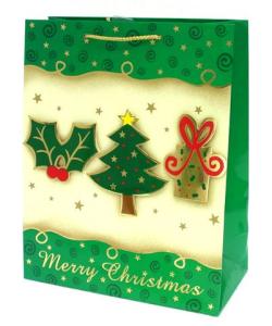 China Christmas paper bag factory
