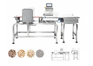 China Air Blowing Combined Metal Detecting Machines 32m/Min 52m/Min factory