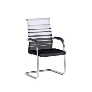 China Customize Modern Orange Back Office Executive Leather Chair with PP Arm Rest OEM ODM factory