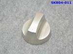 Nickel Electroplate Oven Control Knob , Oven Temperature Knob For Gas Cooker
