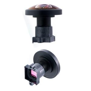 China 16 Megapixel 1 / 2.3 Inch F2.8 1.3mm Fisheye CCTV Lens factory