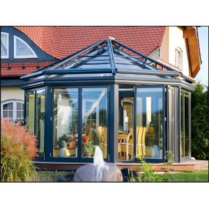 Modern Aluminum Sunroom Galvanized Weather Resistant Patio Enclosure