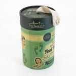 Customized Cardboard Paper Gift Box With Cotton Ribbon On The Top Of Lip