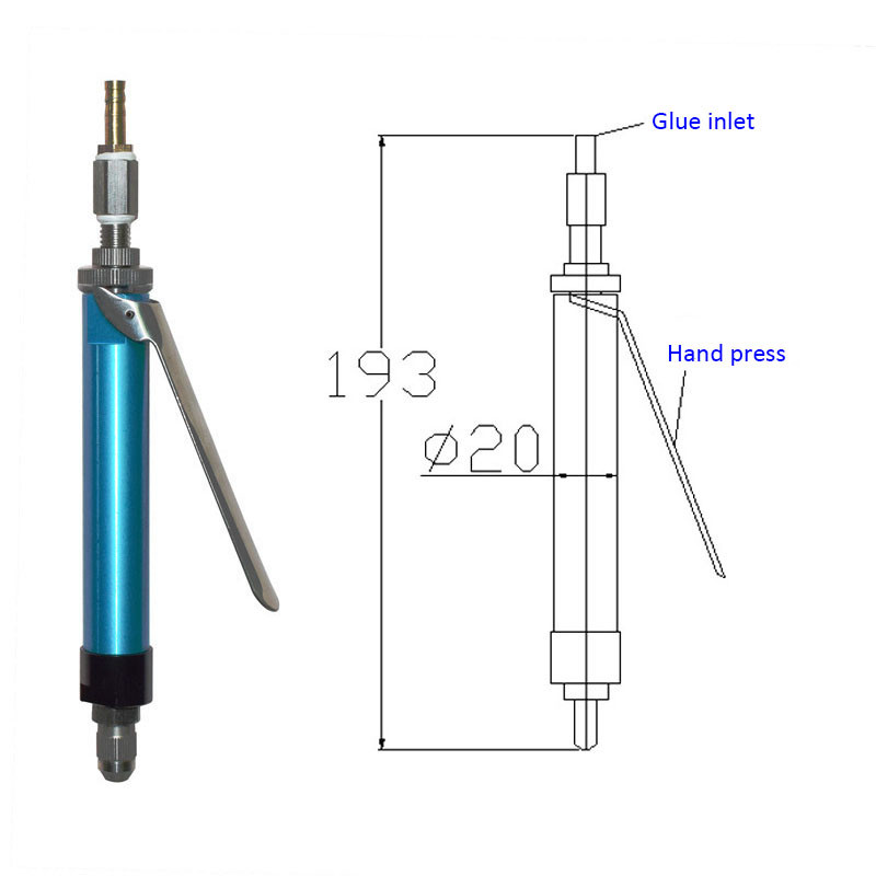 Aluminium Alloy Anode Micro Dispensing Valve Corrosion Resistant HJD11