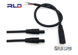 China Ebike Battery Waterproof Connector 2 Pin IP65 Male Female Connector factory