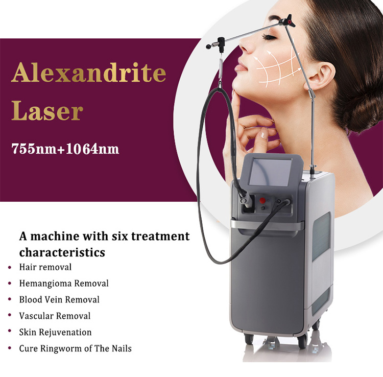 Hair Removal Alexandrite Laser Machine