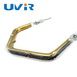 Gold Coated Infrared Heating Element Tube 45-480V 150-6000W