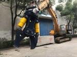 BYDS850RT Double cylinder Hydraulic scrap metal shears for 20-30T excavator used
