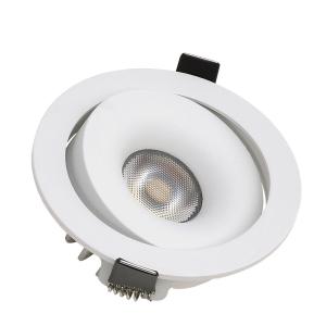 China Aluminum COB LED Dimmable Downlight Multi Scene Flicker Free factory