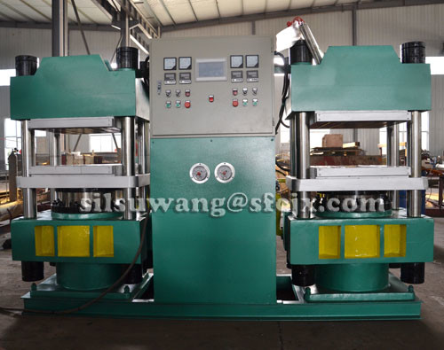 Rubber Plate Vulcanizing Press with Two Station Duplex Rubber Vulcanizing Press Machine