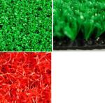 Soft / Comfortable ,Red / Army Green Artificial / Fake Grass Lawn for Landscape