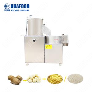 China Huafood hmq300 elektrische aardappelschiller potato peeling machine used