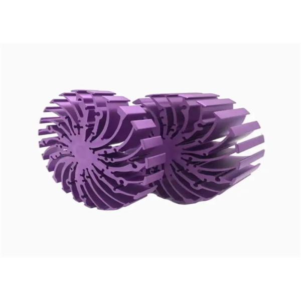 China Round Anodized Aluminum Extrusion Profiles For Industrial Applications factory