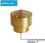 1 Inch 4 Tiers DN25 Dancing Fountain Nozzles