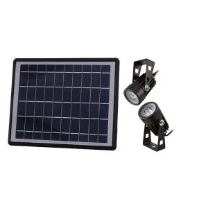 China 50 Lumens Metal Solar Powered Outside Wall Lights 5W Dusk To Dawn factory