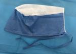Doctor' S Disposable Medical Caps With White Crown , Breathable Disposable