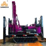 180m Deep Water Well Drilling Rig Full Hydraulic Borehole Portable Water