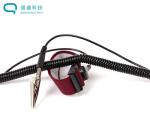 Rose Red ESD Wrist Strap Used For Grounding The ESD Clean Room