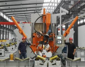 China Diameter 60~600mm，Length 12000mm CNC Light Pole Shut-Welding Machine factory