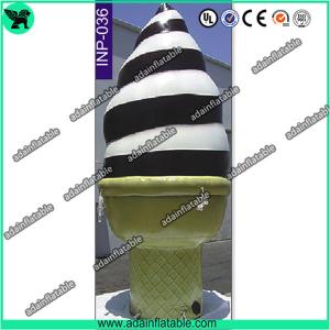 China Event Advertising Inflatable Icecream Cone/Promotion Icecream Replica Inflatable Model factory