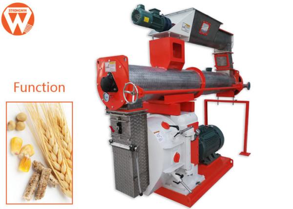 Optimized Ring Die Feed Pellet Machine 304 Stainless Steel Conditioner For